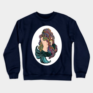 Colorful Mermaid Crewneck Sweatshirt